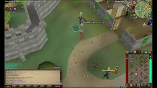 Hunting down a voider on the 75 attack pure #osrs