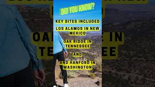 Did You Know? Key Sites of the Manhattan Project 🗺️#shorts #ManhattanProject #LosAlamos #OakRidge