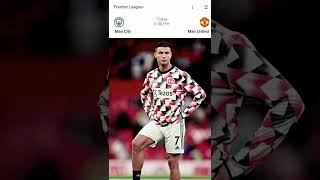 Manchester United vs Manchester City match day whatsApp status