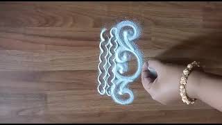 Easy & Simple Sanskar Bharti Rangoli Design | Daily Small & Quick Rangoli Design | Kolam|Muggulu |