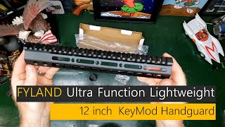 FYLAND 12 inch KeyMod Handguard