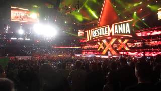 WWE Wrestlemania XXX - Hulk Hogan Entrance Live HD @Superdome April 6th 2014