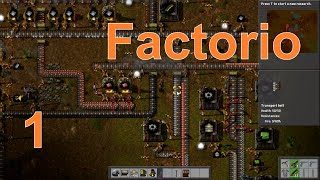 Factorio Let's Play #1 - Rush for power