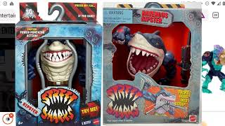 The Relaunch of Street Sharks 2024 Mattel 30th Anniversary Action Figures