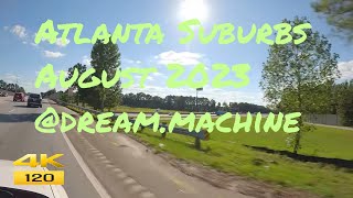 Driving Atlanta Suburbs : Stockbridge to Jonesboro, GA in August 2023