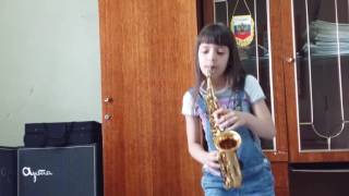 Тюрина Софья - саксофон - TAKE  5 Jazz saxophone - джазовые стандарты