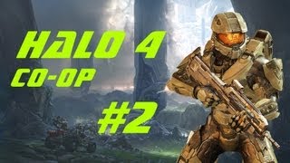 Halo 4 Co-op Campaign Playthrough Episode 2 - CRASH LANDING (Halo 4 Gameplay / Let's Play) Part 2