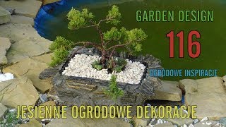 💚 GARDEN DESIGN 116 - Garden autumn decorations - Ogrodowe jesienne dekoracje