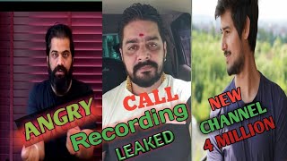 Technical Guruji Angry, Hindustani Bhau Call Leaked, Dhruv Rathee New Channel,Beyounik CollabMadhuri