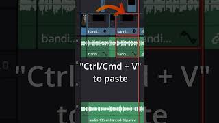 Copy & PASTE into ANY Track - DaVinci Resolve