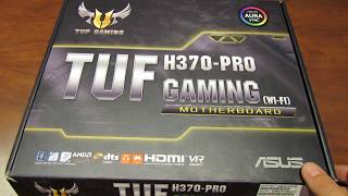 Unboxing Motherboard Asus H370 TUF Pro Gaming WiFi