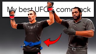 UFC 5 Blue Belt Gets A Comeback In A Hilarious Match!