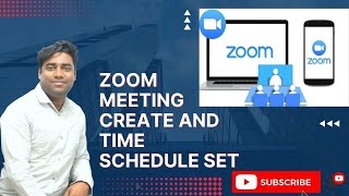 Zoom Meeting Create And Time Schedule Set