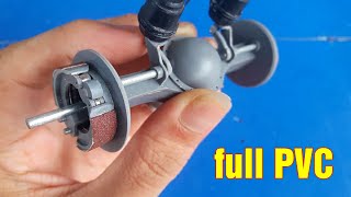 How to make Model Car Brake from PVC | Vang Hà