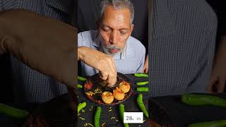 40 SECONDS 10 pani puri eating challenge for pappa #shortvideo #shorts #golgappapa #asmr #mukbang