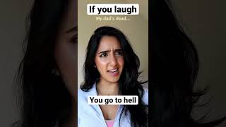 If you laugh: you go to hell #shorts #funny