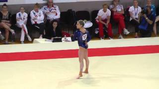 Giulia Steingruber (SUI) - Floor - 2015 European Championships (EF)