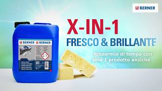 Lava, asciuga e cera in solo passaggio | X in 1 Fresco & Brillante