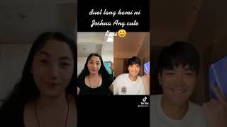 Joshua Garcia duet TikTok @kdlex fan Ang cute Kasi TAs pogi pa😍