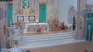 Mass from Saint Peter's, Partick, 1.6.2024, 9:55 AM