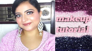 सस्ता,सुंदर,टिकाऊ पार्टी मेकअप जो खुद कर सकें #somkeygliiteryeye #dewymakeuptutorial #makeuptutorial