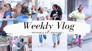 Vlog: Mother's Day Brunch| Blogger Shoot| Shopping