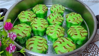 LUPAKAN RESEP YANG SULIT !!  Cukup 1 Telur Jadinya Banyak Buatnya Cuma Diaduk || Brudel Pandan Enak