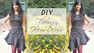 DIY Asymmetrical Flouncy Dress