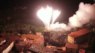 CASTELFRANCO DI SOPRA FINE PERDONO 2023 FUOCHI D'ARTIFICIO