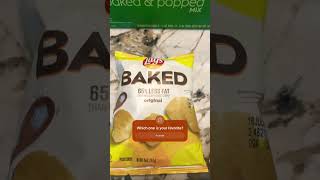 Frito Lay Baked and Popped