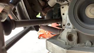 MR2 right side axle runout