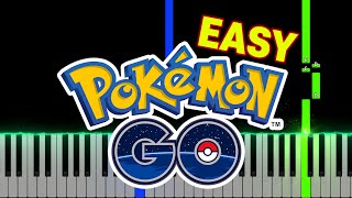 Pokémon GO - Professor (Main Theme) | EASY Piano Tutorial