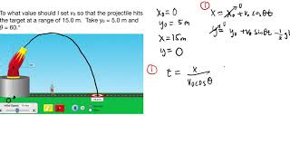 Calculating Velocity to hit a Target