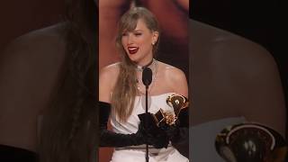 Taylor Swift announces about her brand new album during the #grammys  #taylorswift #swifties