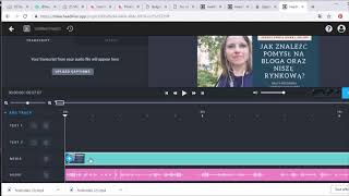 Jak przerobić nagranie audio - podcast na wideo. Aplikacja Headliner.app