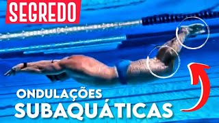 ONDULAÇÃO SUBMERSA é diferente da feita na SUPERFÍCIE