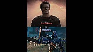 Superman Vs Thanos | Live Action | #marvel #dc #shorts