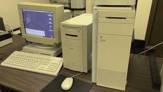 Macintosh Quadra 840AV - First Boot - Telco Left Their Files!