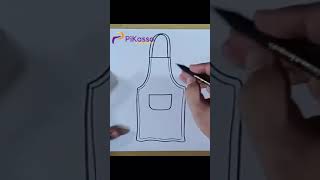 How to Draw a Apron Easy in Less Than One Minutes