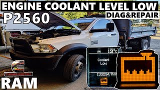 Dodge Ram: P2560 Engine Coolant Level Low | Diag & Repair | Ram 2500, 3500, 5500 6.7L CUMMINS