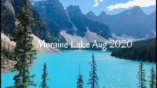 Summer 2020 Road Trip #Moraine Lake # Banff National Park Visit Summer 2020- Part 1