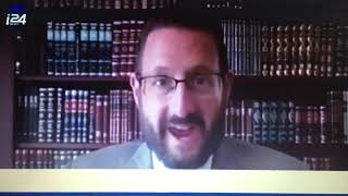 Former MK Dov Lipman of Yad L'Olim on i24 news about corona travel rules - June 22, 2021