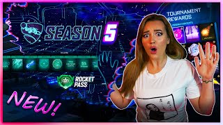 REACTING TO THE NEW ROCKET PASS AND TOURNEY REWARDS IN ROCKET LEAGUE