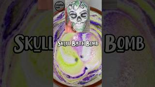 The Vibrant Artistry of Painting a Skull Bath Bomb. + Colorful Demo