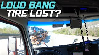 What Happened After This Driver Heard a Loud Bang | Rookie Trucking Vlog