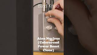 Colorsound Power Boost Clone | David Gilmour's Favorite Overdrive | Aion FX Nucleus #colorsound