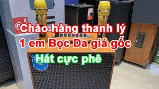 [Hết Hàng] Thanh Lý 1 Loa Bọc Da Mini Cực Xịn | Mua gọi: 0981.002.868 - 0984.576.813