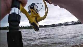 Shore fishing near the Lock (Lockport MB)