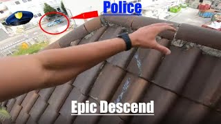 NEVERENDING DESCEND/Police almost caught me/ Parkour POV