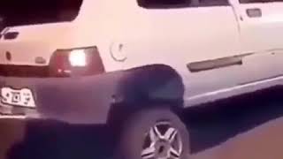 Extremely lifted CAR Funny Bounce